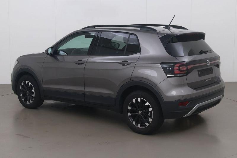 Volkswagen T-Cross 1.0 tsi life opf dsg 110 AT, Autos, Argent ou Gris, Euro 6, Entreprise, Noir