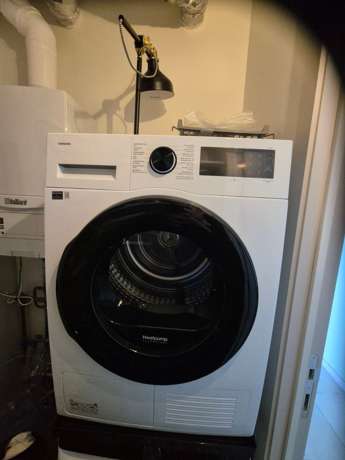 Samsung DV90DG52A0AEEN Optimal Dry droogkast — €415, Elektronische apparatuur, Ophalen, 8 tot 10 kg, Zo goed als nieuw, Voorlader