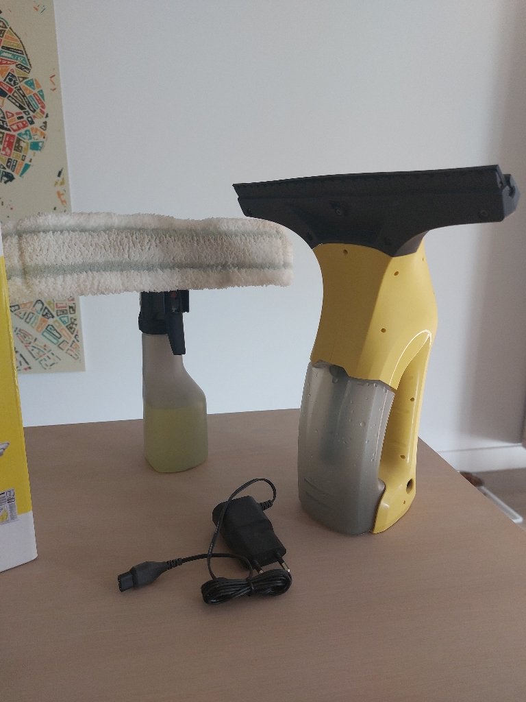 Karcher raamwisser, Ophalen, Raamwisser of Trekker