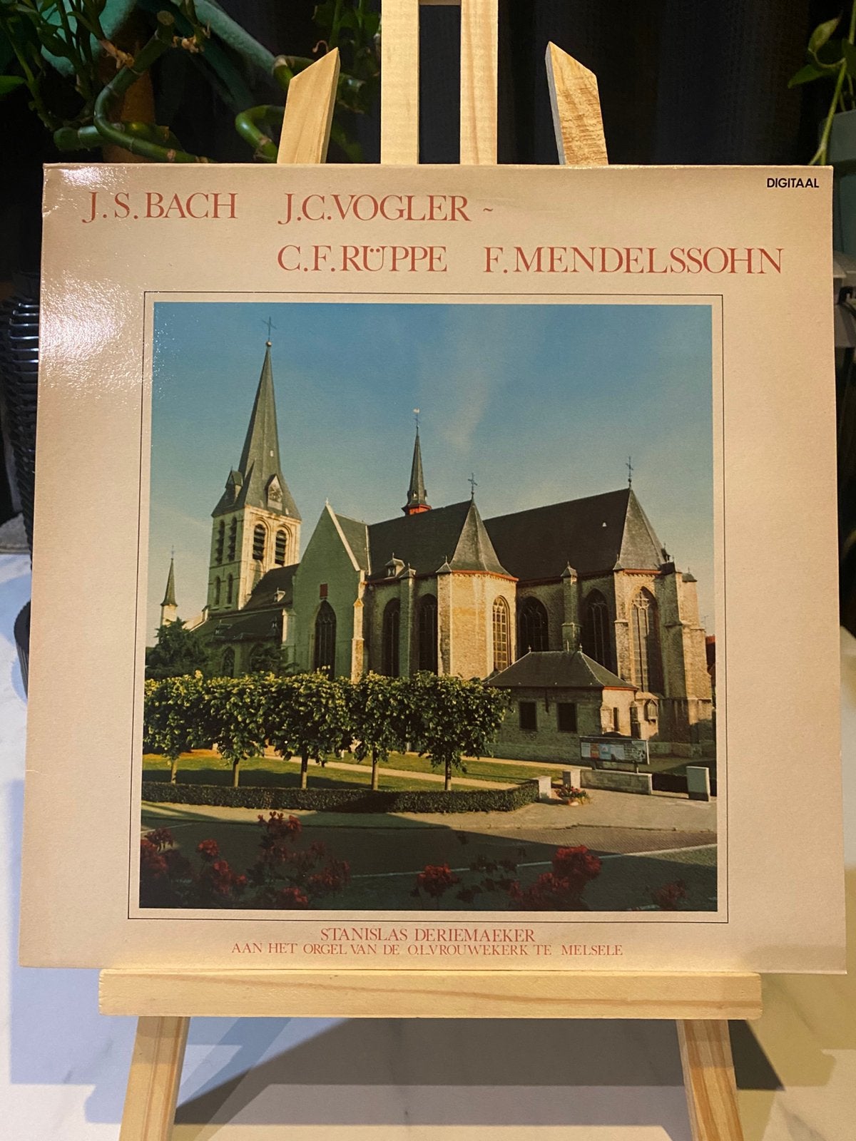 🔥 LP Orgel Bach/Mendelssohn - Stanislas Deriemaeker, Ophalen of Verzenden, Zo goed als nieuw
