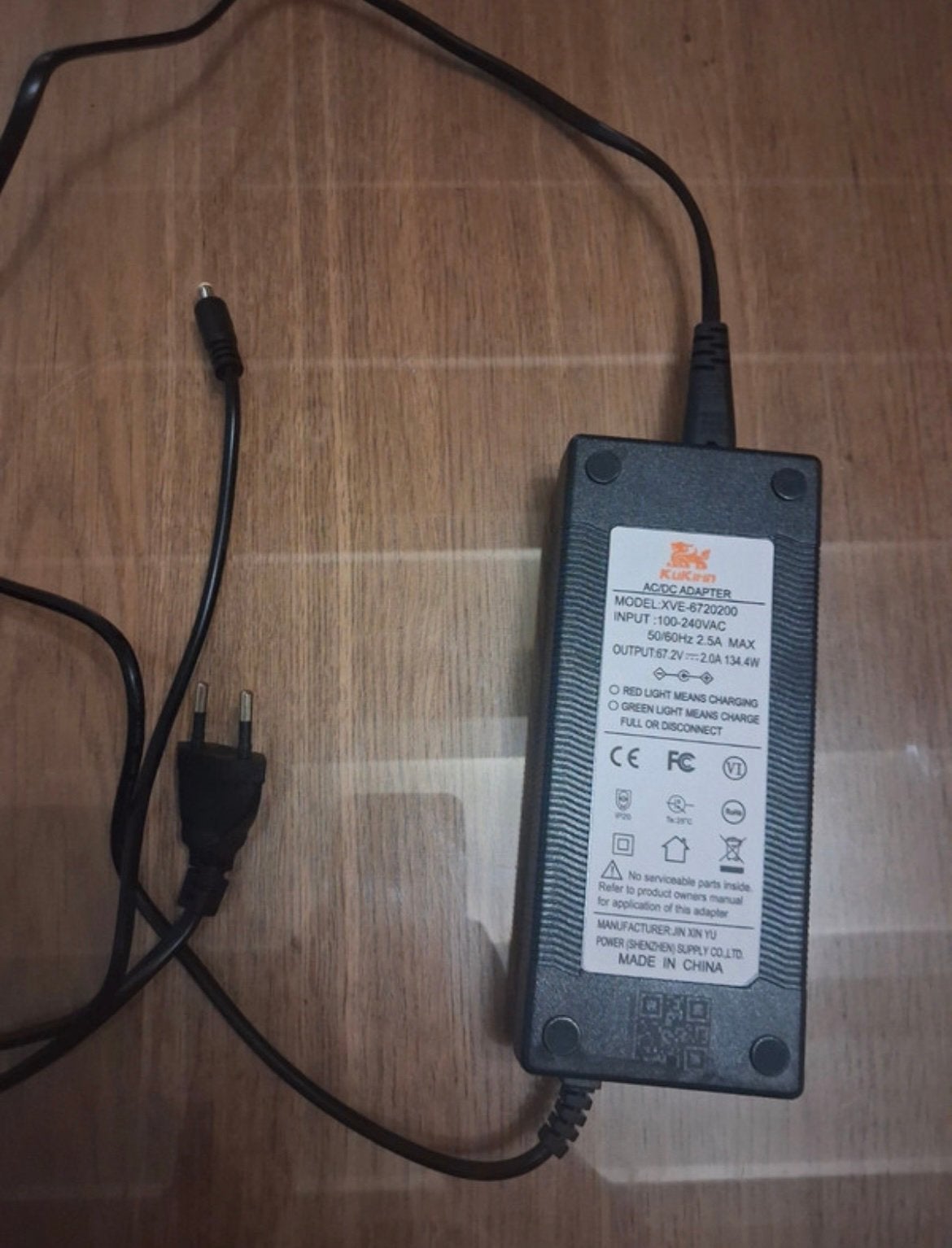 Kukirin G4 oplader, Comme neuf