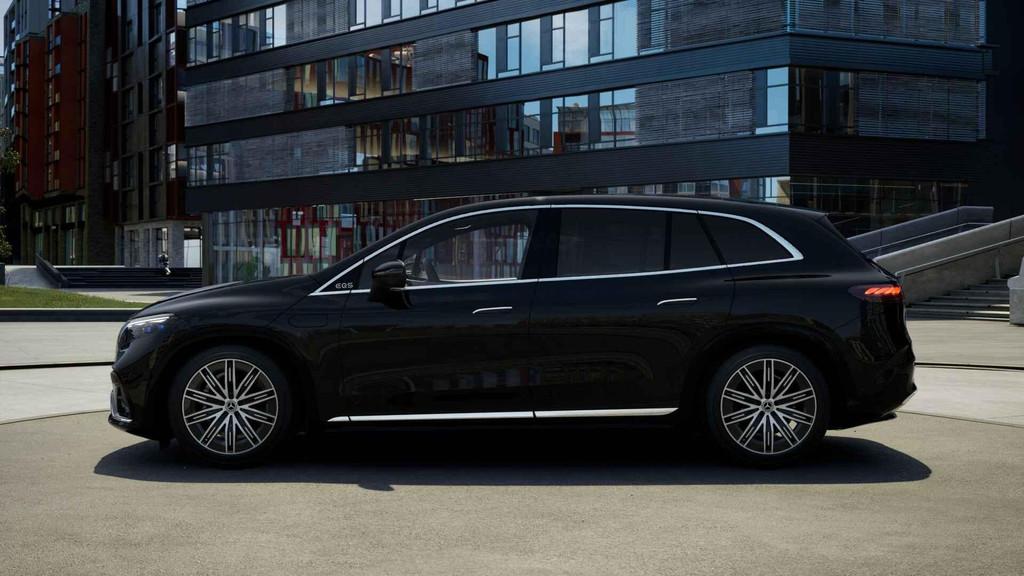 Mercedes-Benz EQS SUV 450 4MATIC AMG Line Panoramisch Dak |, Autos, Cuir, 360 ch, Achat, Système audio