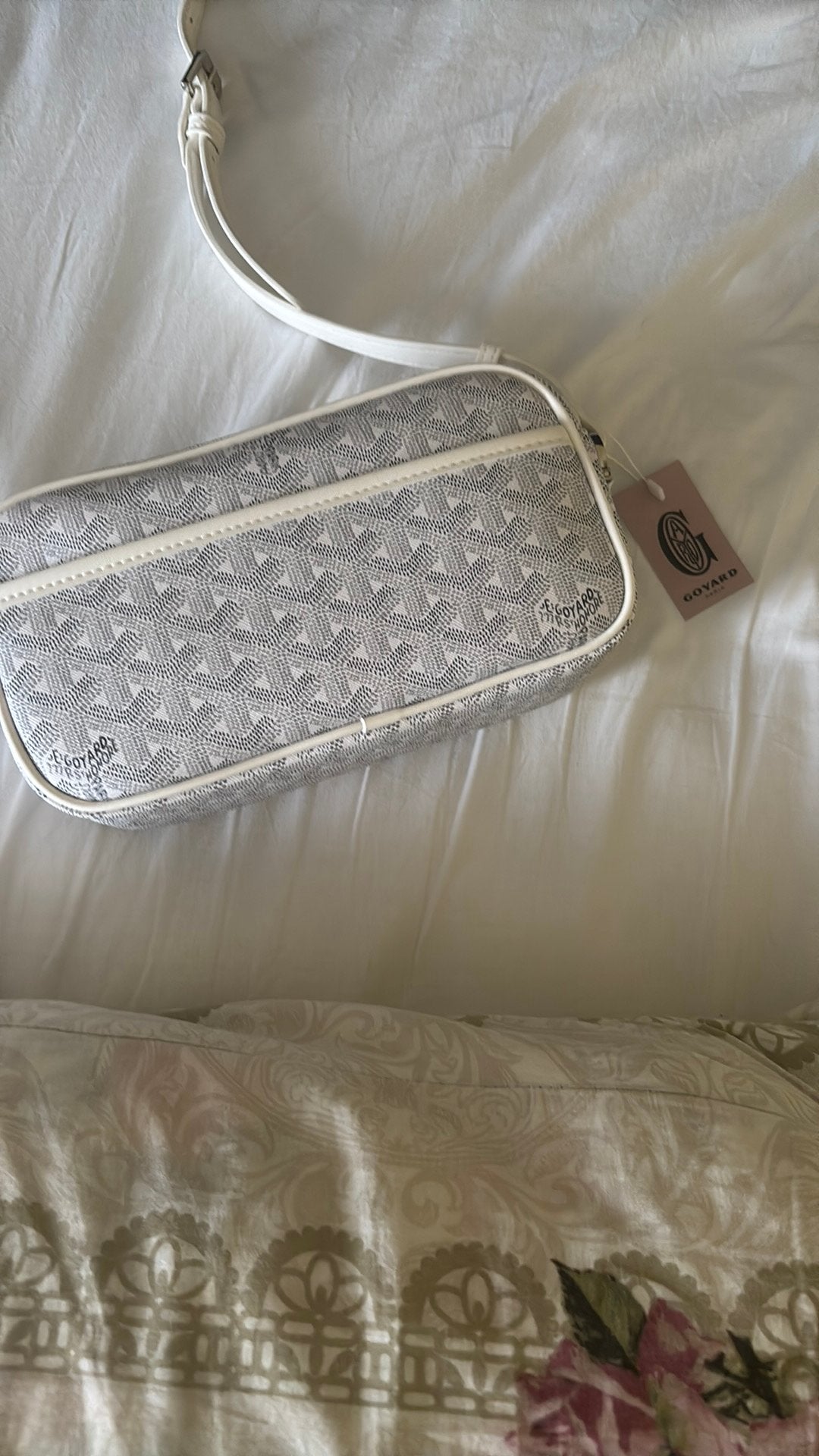 Sac Goyard blanc – Très bon état – Élégant et intemporel, Handtassen en Accessoires, Overige Accessoires, Verzenden, Nieuw