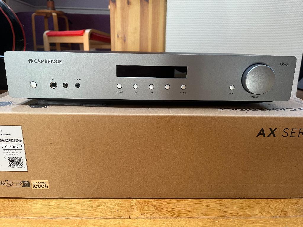 Cambridge Audio AXA35, TV, Hi-fi & Vidéo, Enlèvement, Comme neuf, Moins de 60 watts, Autres marques