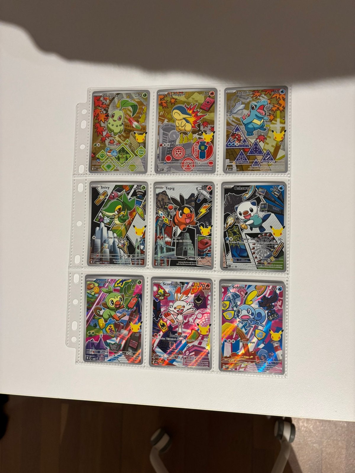 EN Full Series 2 First Partner Illustration Pokemon, Ophalen of Verzenden, Nieuw, Meerdere kaarten, Foil