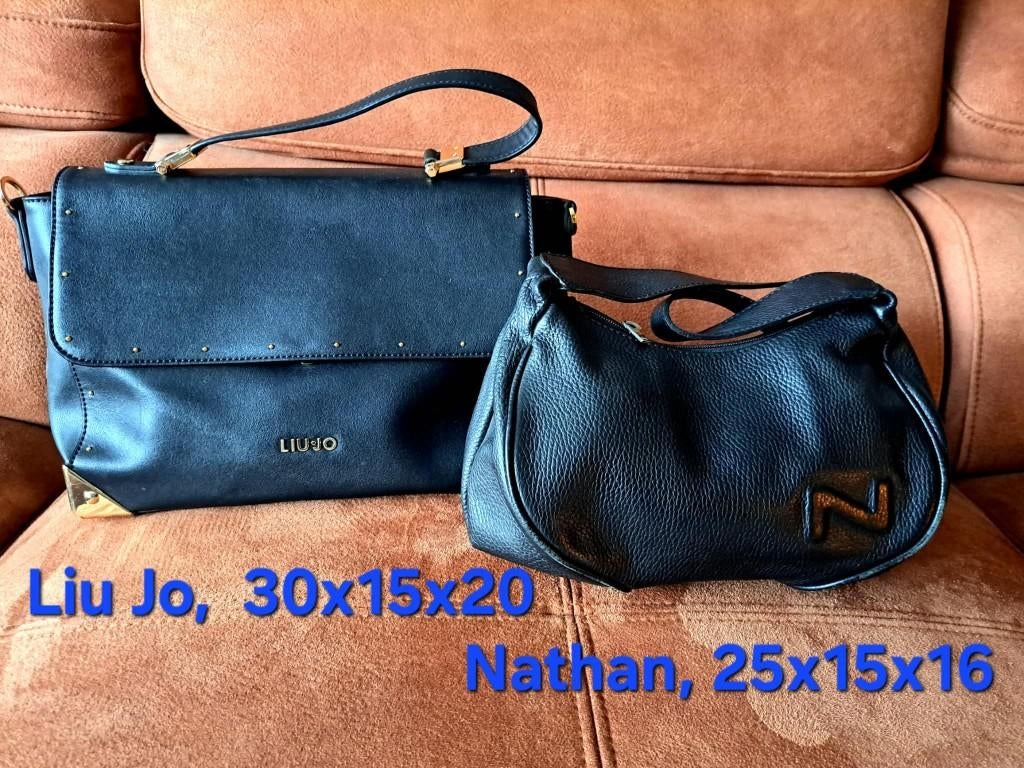 Handtassen Liu Jo en Nathan, Bijoux, Sacs & Beauté, Sacs | Sacs Femme, Comme neuf, Sac à main, Noir, Enlèvement ou Envoi