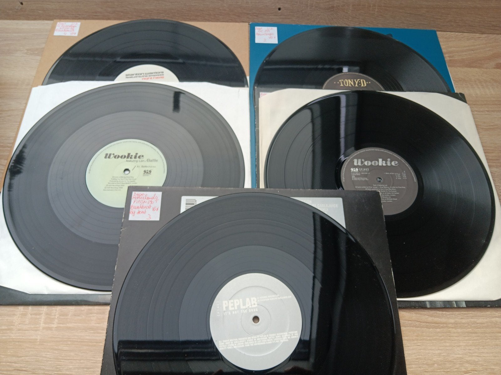 Lotje 5 vinyls €50, Enlèvement ou Envoi, Utilisé, EP, LP