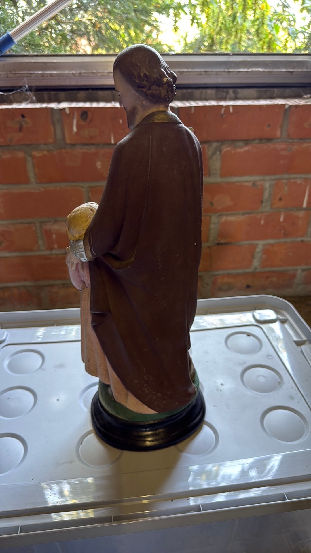 Sint jozef en Jezus, Ophalen
