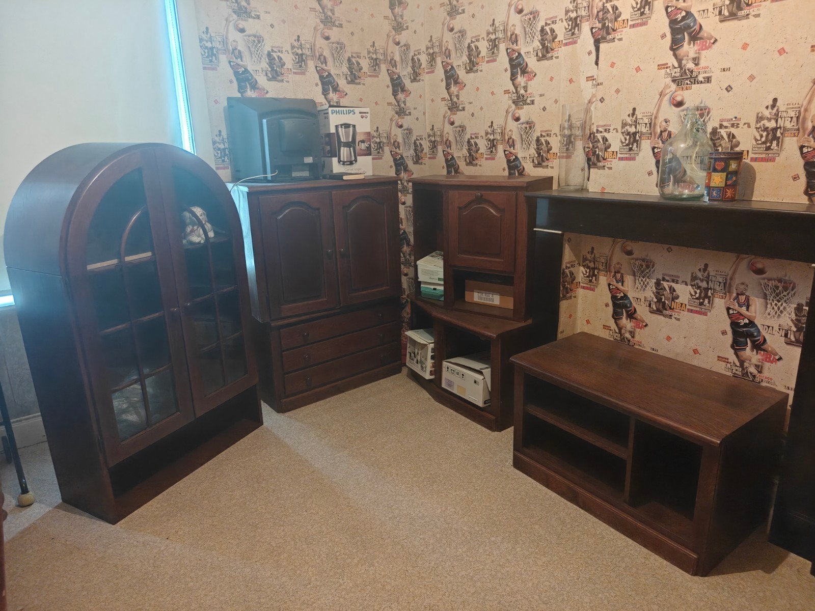 Meuble salon en bois, Enlèvement, Neuf, Chêne