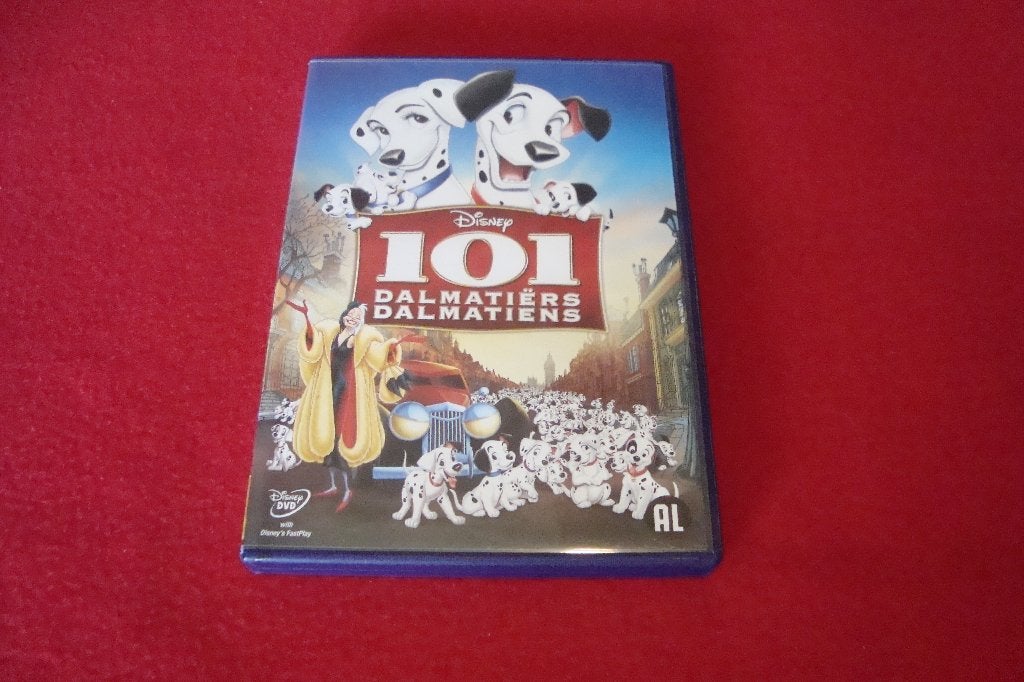dvd disney 101 dalmatiers, Cd's en Dvd's, Ophalen of Verzenden, Tekenfilm