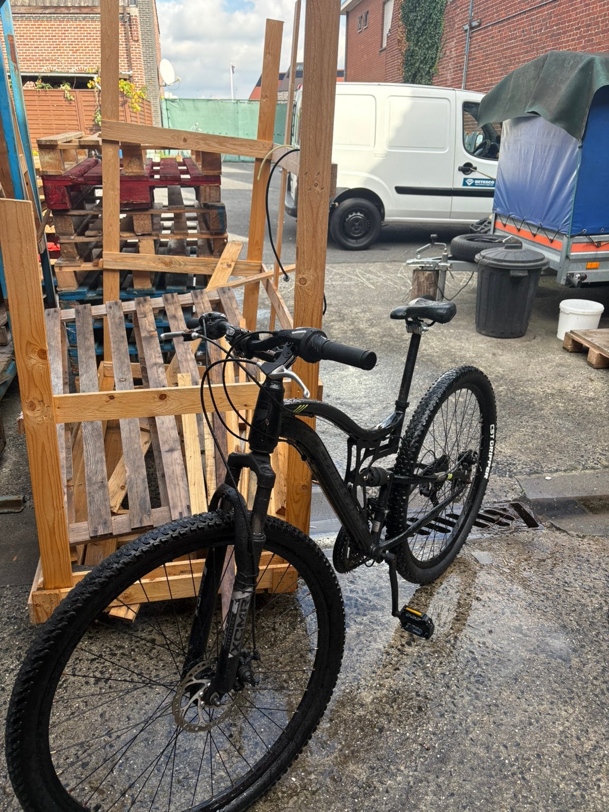 XC Factor Mountainbike 29” Full Suspension, Fietsen en Brommers, Zo goed als nieuw, Schijfrem, Ophalen, Overige merken
