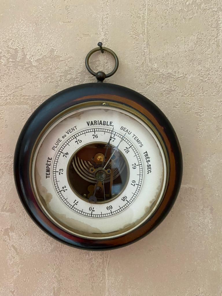 Vintage barometer., Enlèvement, Utilisé, Baromètre