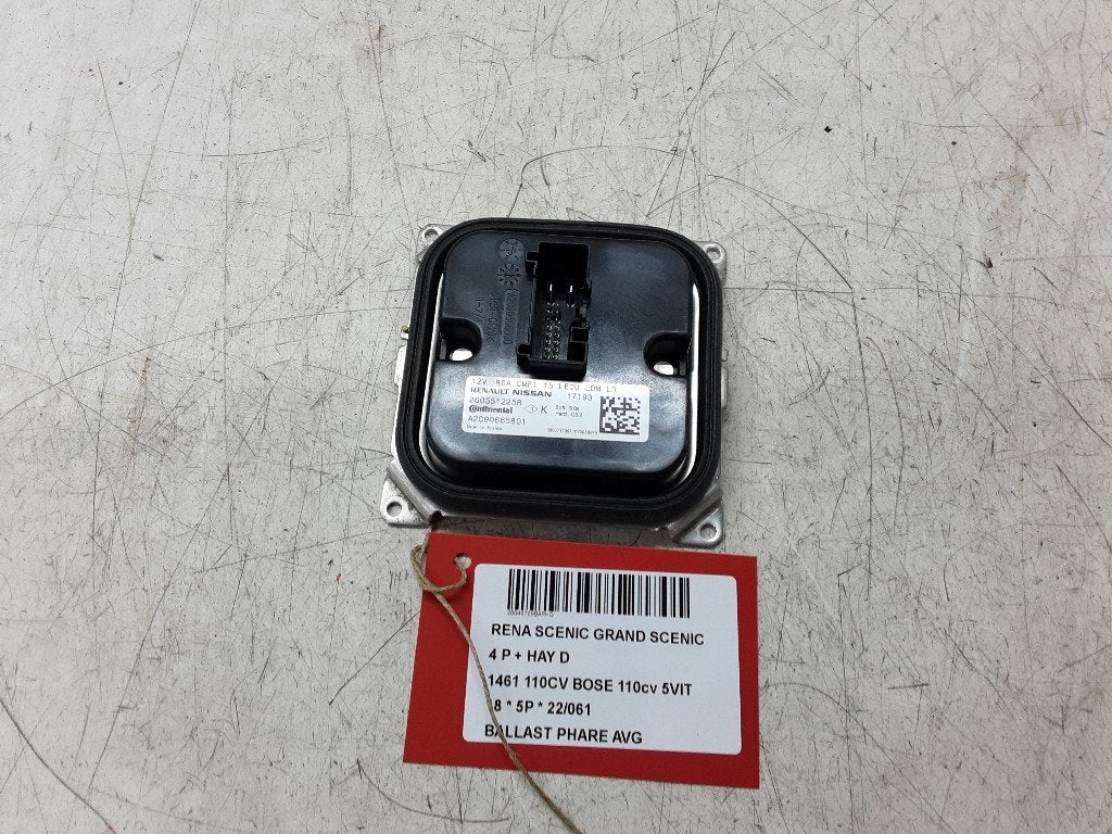 BALLAST DE PHARE XENON GAUCHE Renault Scénic IV (RFAJ), Autos : Pièces & Accessoires, Renault, Mevr. I. Hauben, Utilisé, Rue de l'Espoir 34 34
4030  GRIVEGNÉE, BE