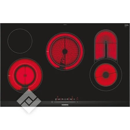 TAQUE VITROCÉRAMIQUE SIEMENS IQ300 ET875FCP1D, Electroménager, Tables de cuisson, Comme neuf, 5 zones de cuisson ou plus, Enlèvement