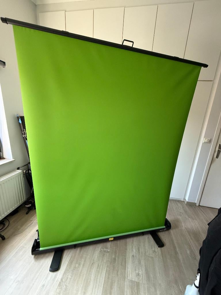 Fond vert Elgato XL greenscreen, Ophalen, Zo goed als nieuw, Achtergrond