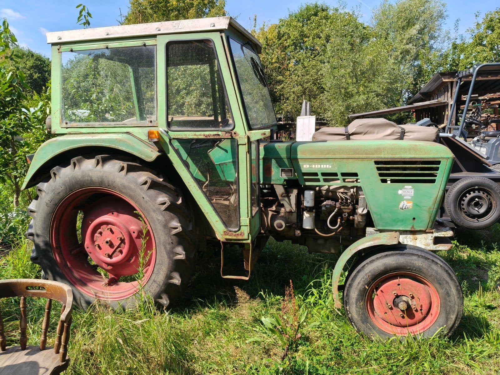 deutz tractor, Ophalen