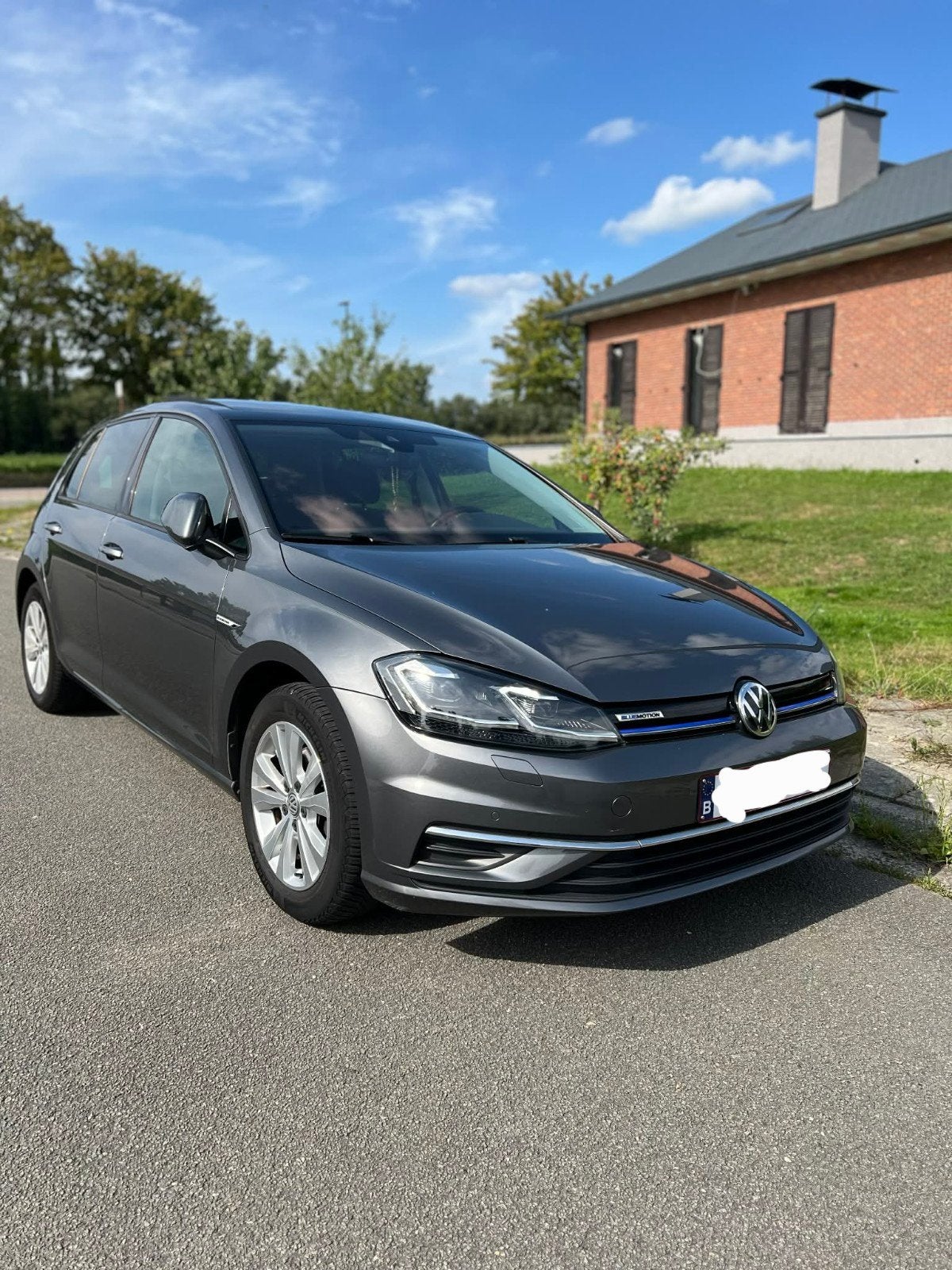 VW Golf 7.5 Keyless Go, Auto's, Euro 6, Android Auto, Zilver of Grijs, Handgeschakeld