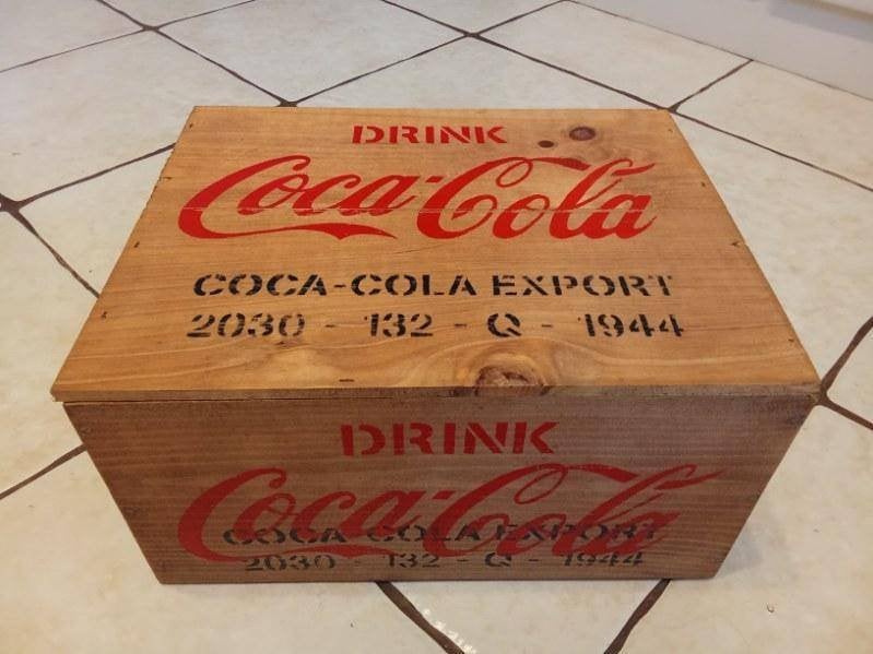 Caisse US WW2 : COCA - COLA, Enlèvement ou Envoi
