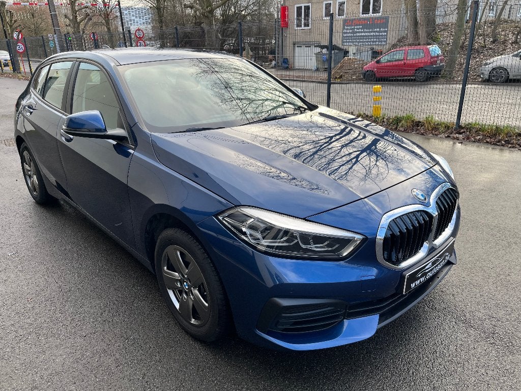BMW 116i Automaat, Blauw, Bluetooth, Bedrijf, 5 zetels