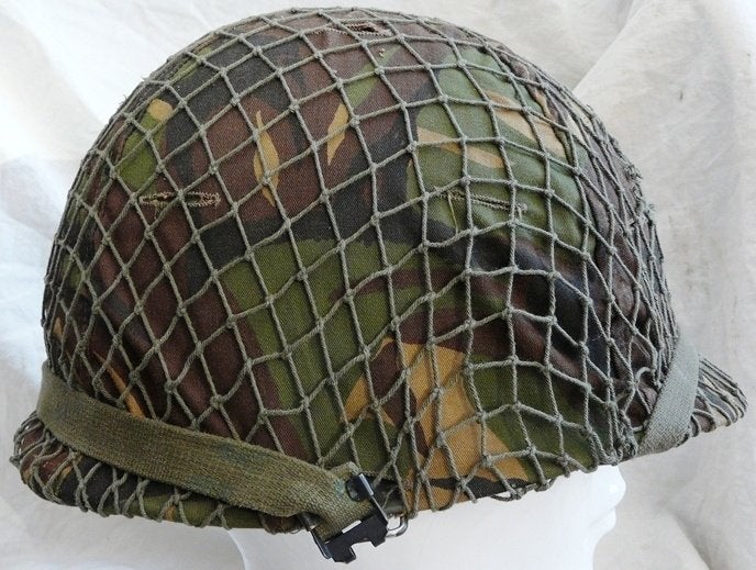 Helm, type: M53 (Troepenhelm), KL, met binnenhelm, 1983.(2), Ophalen of Verzenden, Landmacht, Helm of Baret