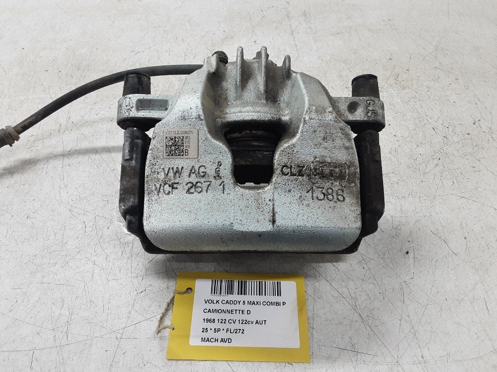 ETRIER DE FREIN AVANT DROIT Caddy Combi V (SBB / SBJ), Volkswagen, Volkswagen AG, Utilisé, Kundenbetreuung@volkswagen.de
