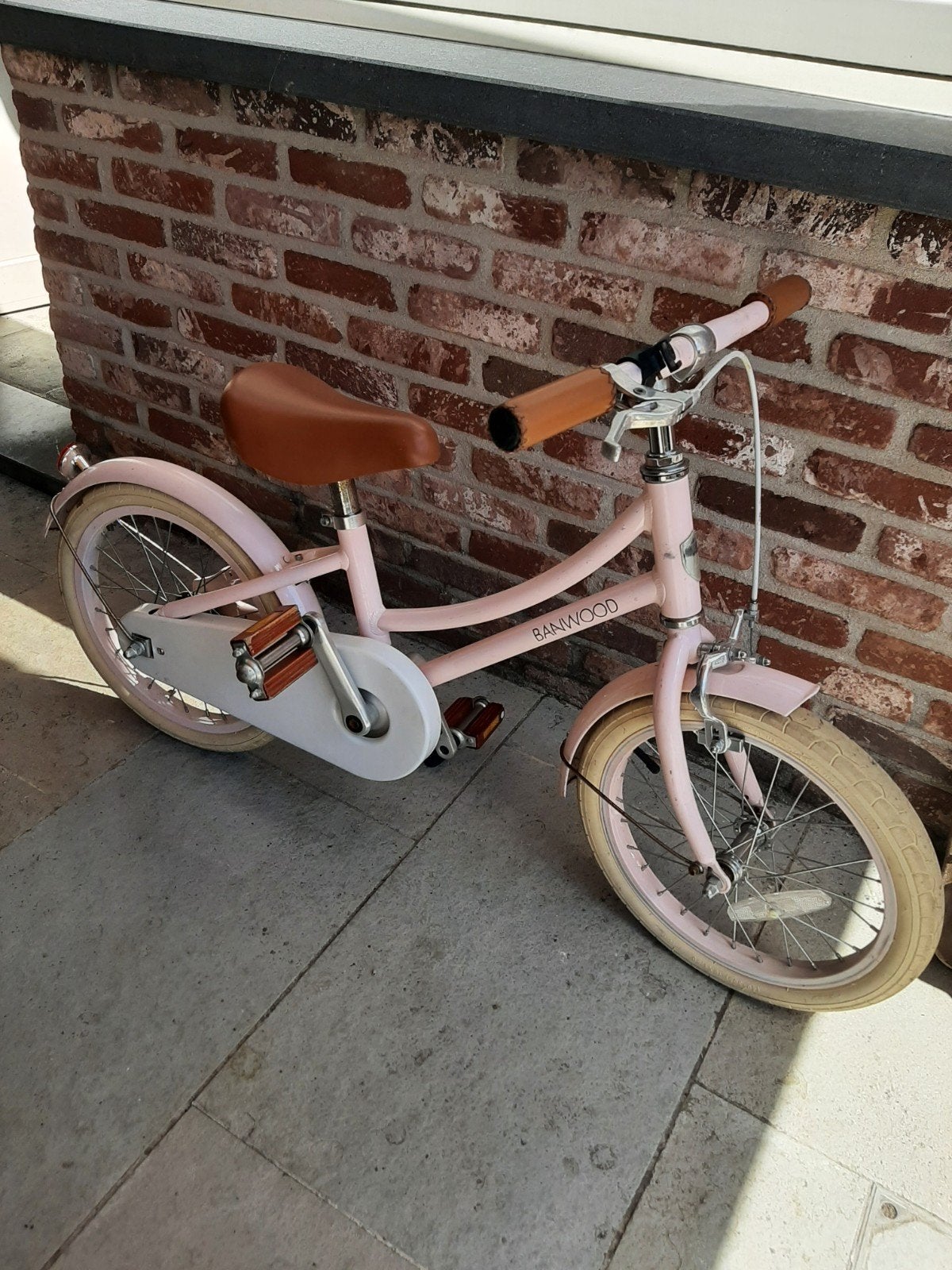 Kinderfiets meisjesfiets, Ophalen