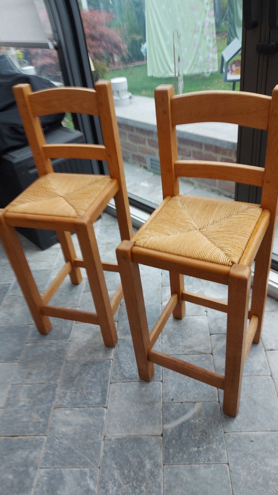 2 chaises de bar, Autres couleurs, Comme neuf, Deux, Enlèvement