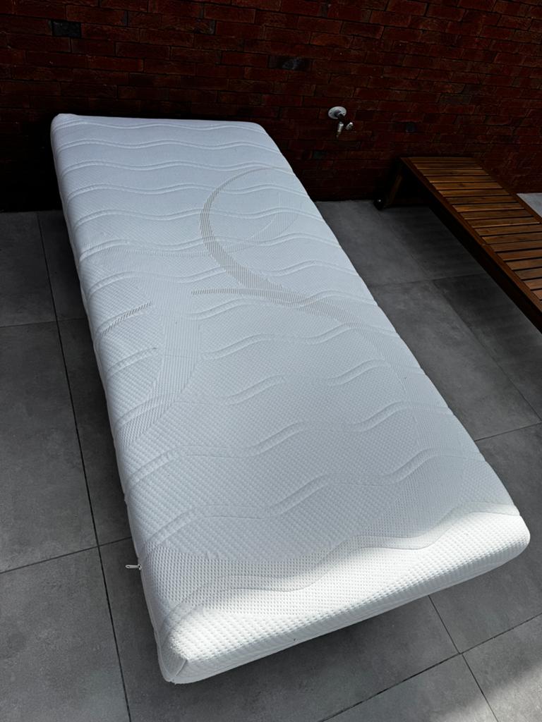 Sommier et matelas 90x200, 90 cm, Enlèvement, Sommier, 200 cm