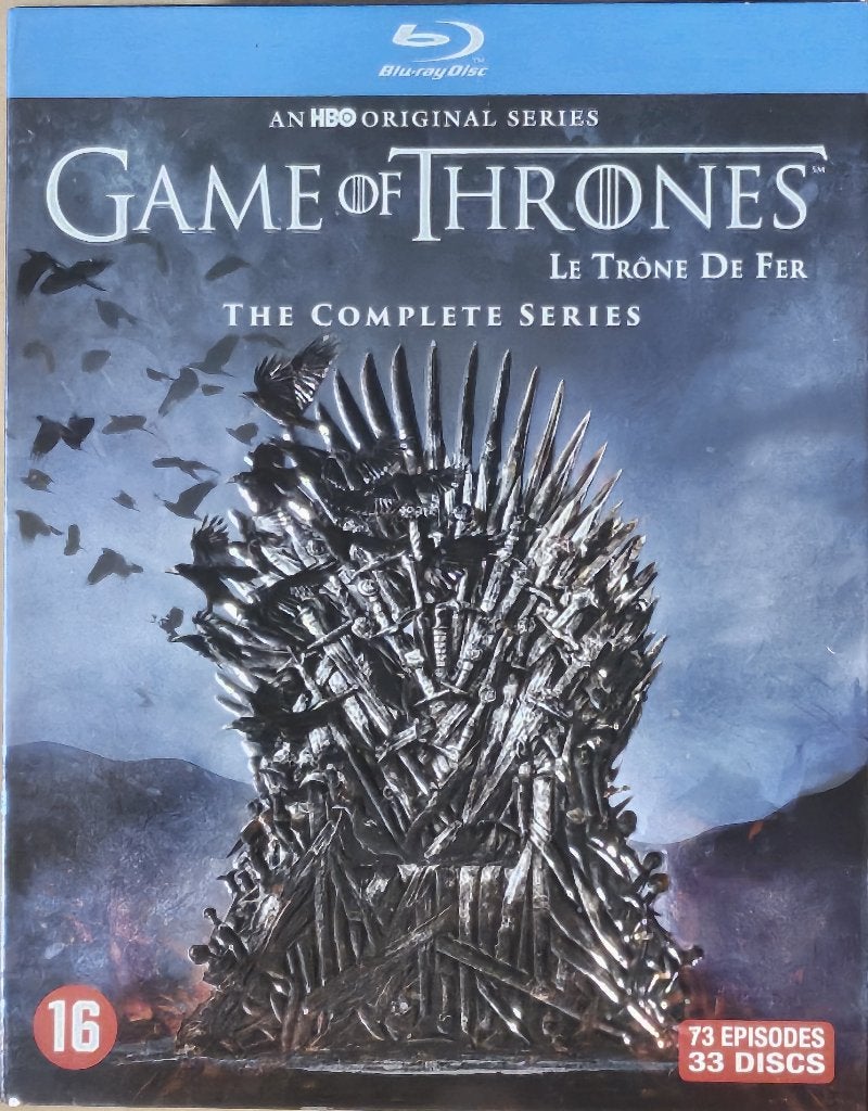 Game of Thrones Complete Serie Blu Ray Box, Nederlands, Extra's, Ophalen of Verzenden, Zo goed als nieuw