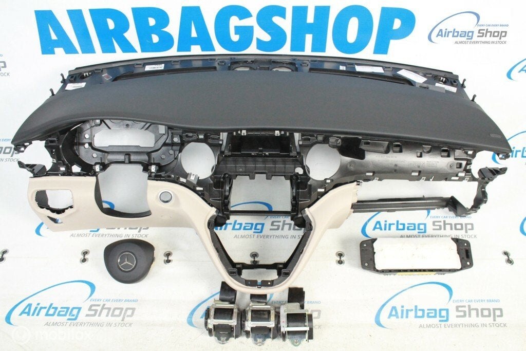 Airbag kit Tableau de bord Mercedes V klasse V447, Enlèvement ou Envoi, Utilisé