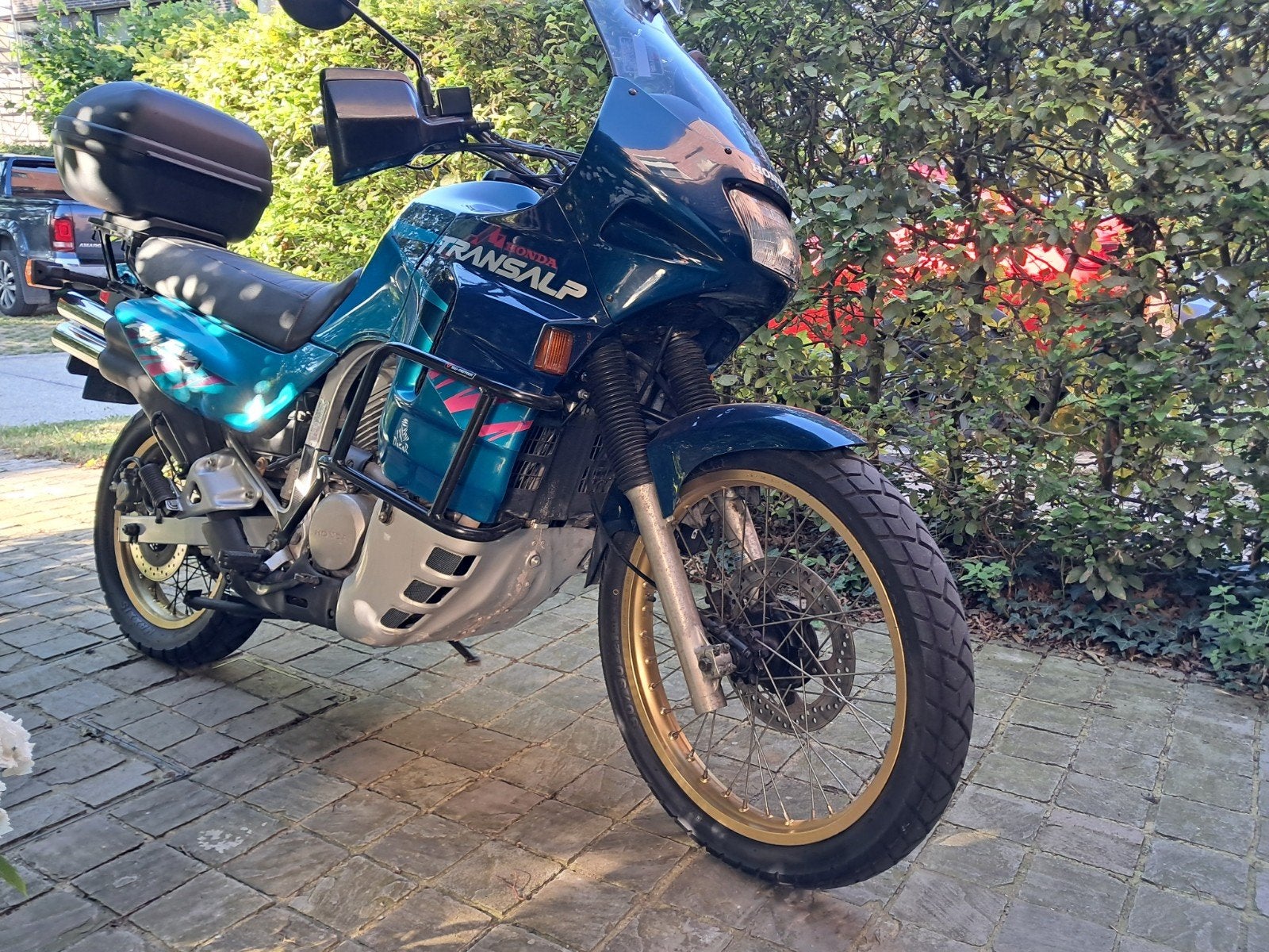 Honda Transalp 600, Poignées chauffantes, 600 cm³, Occasion, 2 cylindres