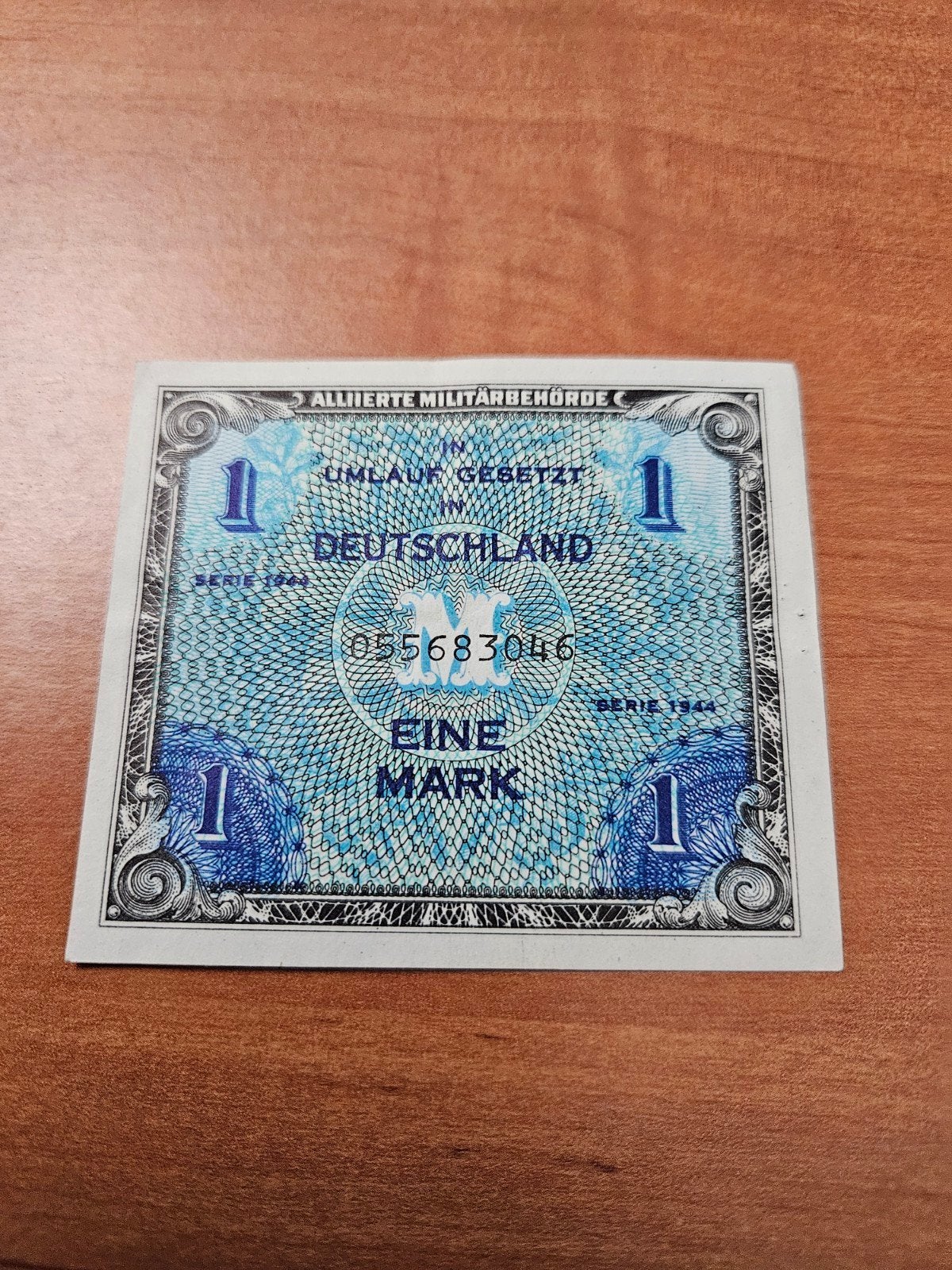 1 mark Duitsland WWII 1944 jaar, Ophalen of Verzenden, Duitsland, Los biljet