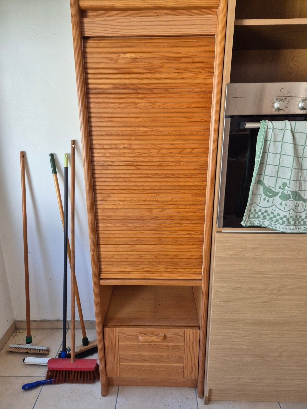 3-delige Kinderkamer / Tienerkamer Set – Kast met Rolluik, B, Huis en Inrichting, Woonaccessoires | Kamerschermen, Ophalen, Gebruikt
