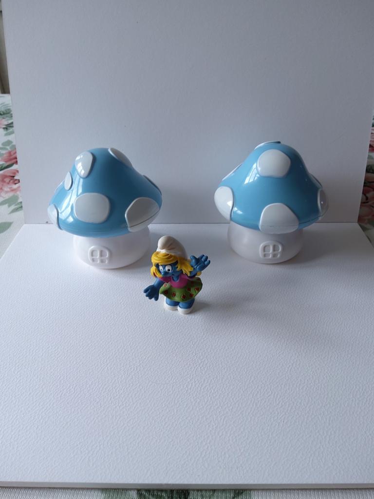 Disco-smurfin, Ophalen of Verzenden, Gebruikt, Smurfin, Poppetje, Figuurtje of Knuffel