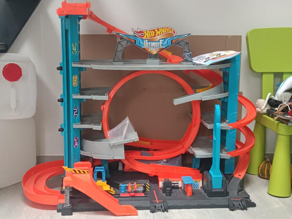 Speelgoed Hot Wheels Ultimate Garage by Mattel, Enfants & Bébés, Jouets | Circuits, Enlèvement, Comme neuf, Circuit, Hot Wheels