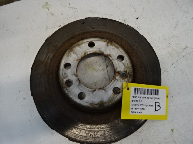FREIN DISQUE ARRIÈRE 308 SW (L4 / L9 / LC / LJ / LR), Utilisé, Peugeot