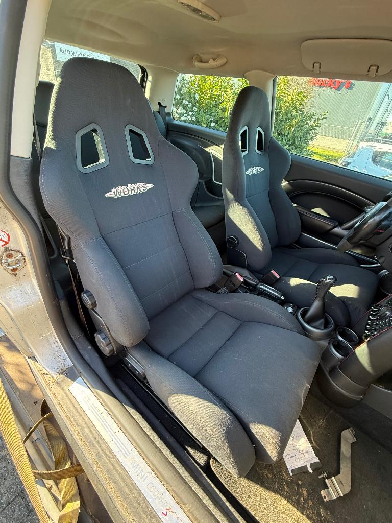 Mini R5X Sparco Demon JCW John Cooper Works kuipstoelen, Auto-onderdelen, Interieur en Bekleding, Ophalen, Gebruikt, Mini