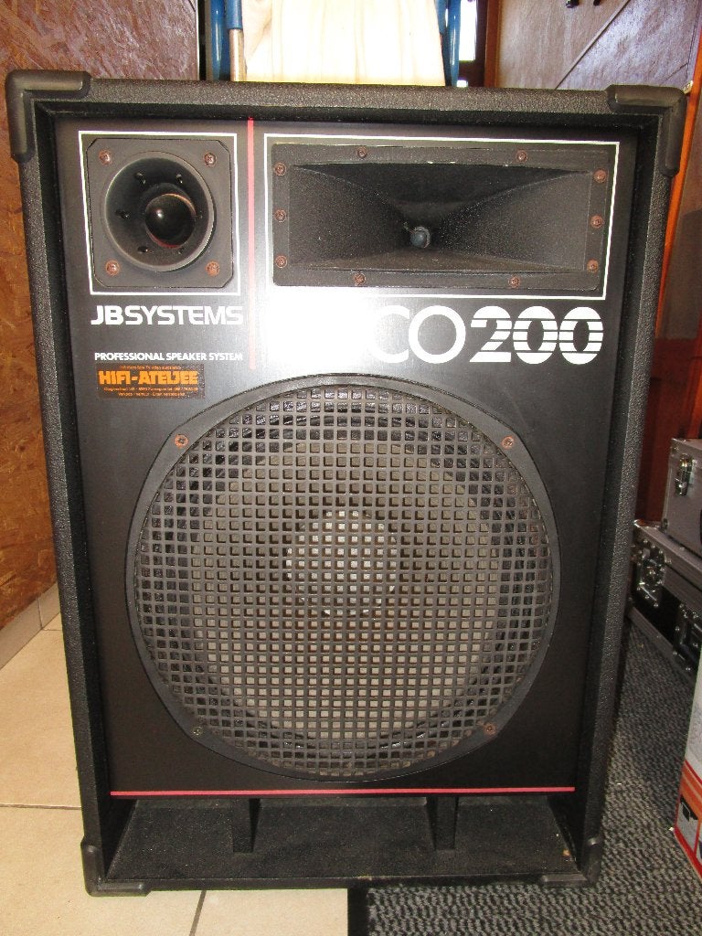disco boxen JB systems, Gebruikt, JBL, Party speaker, Ophalen