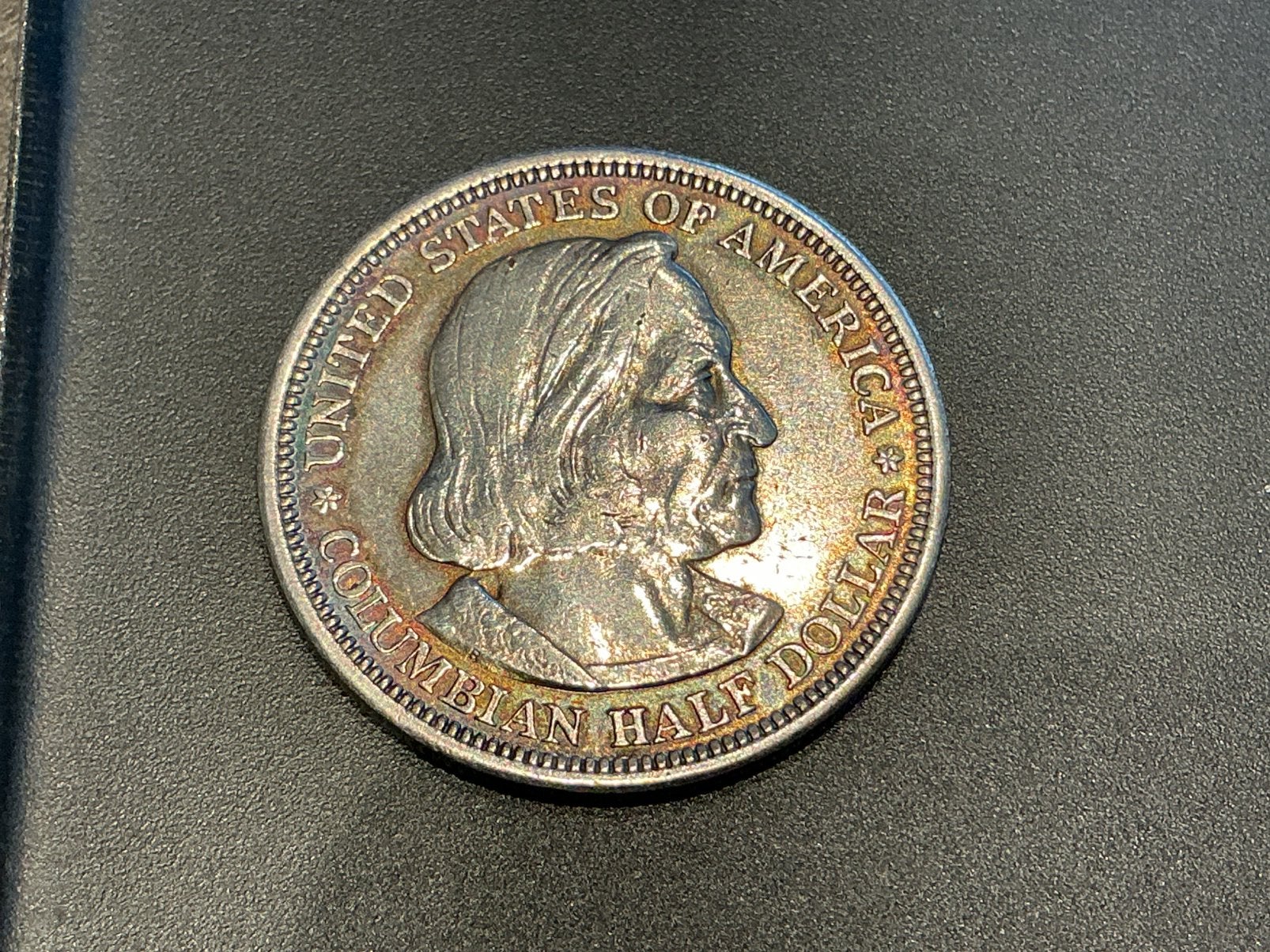 Demi-dollar américain 1893 en argent, Enlèvement ou Envoi, Argent