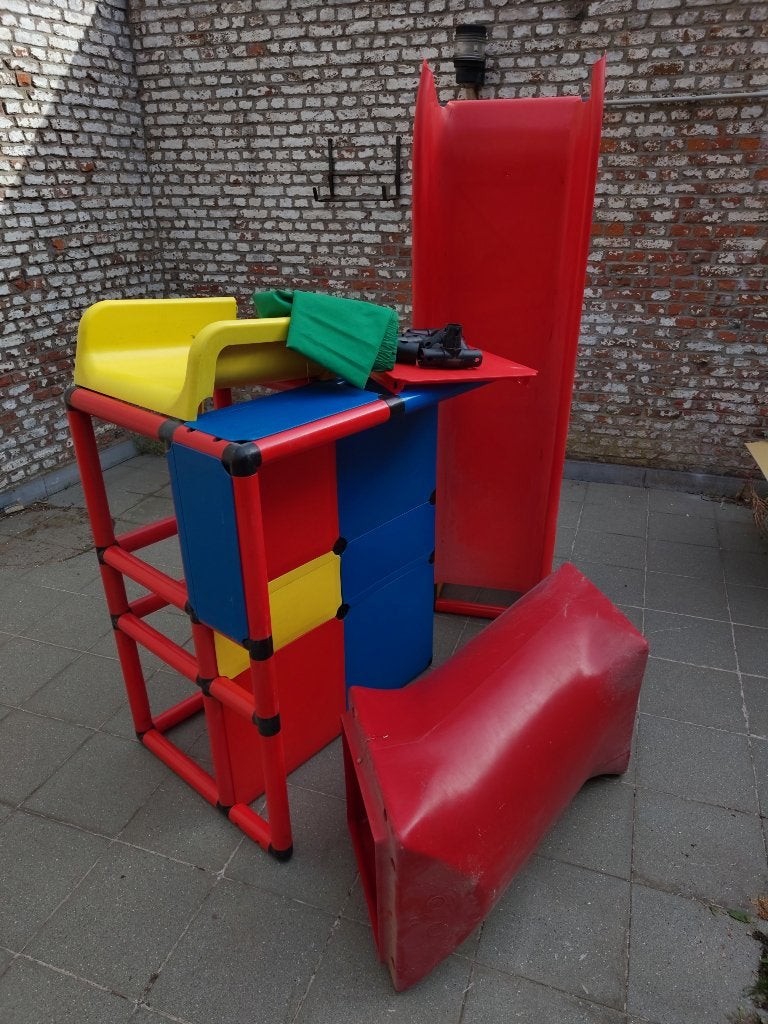 Super ensemble de construction de jouets de Quadro, Enfants & Bébés, Enlèvement, Utilisé, Toboggan, Partie complémentaire