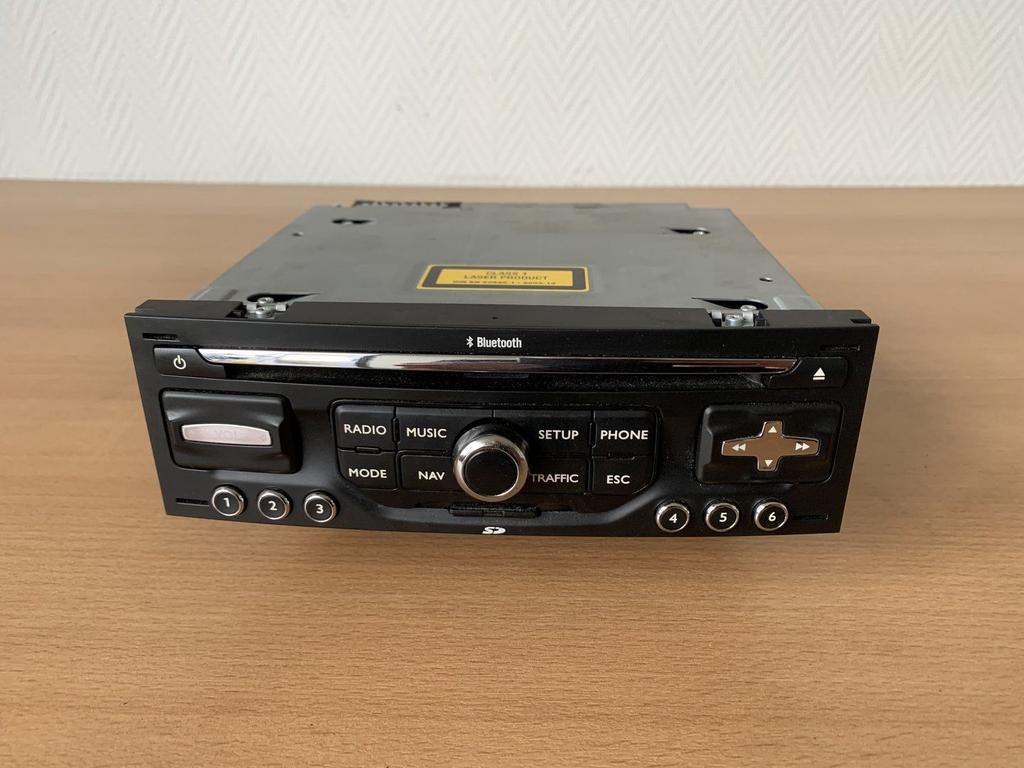 radio navigatie Citroen C3 DS3 Peugeot 3008 5008 96751717XT, Gebruikt, -, -, Ophalen of Verzenden