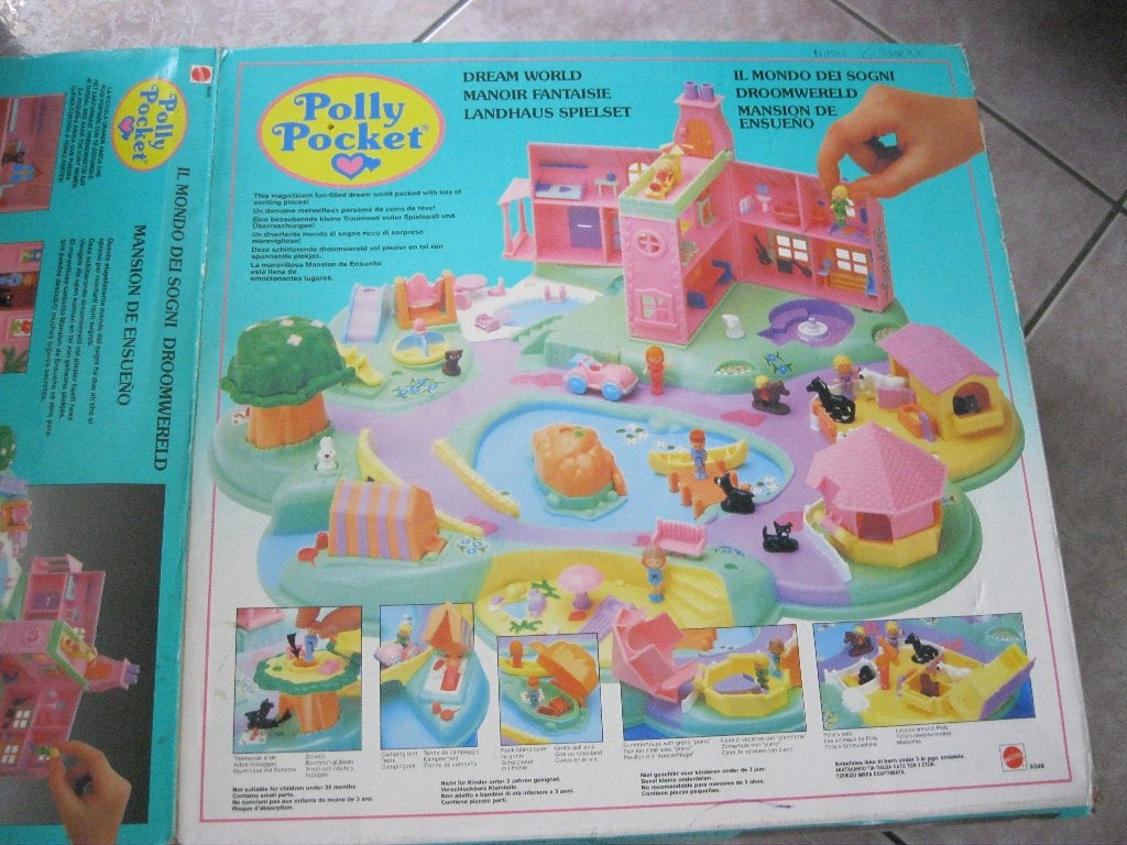 pakket Polly Pocket e.a., Ophalen, Gebruikt