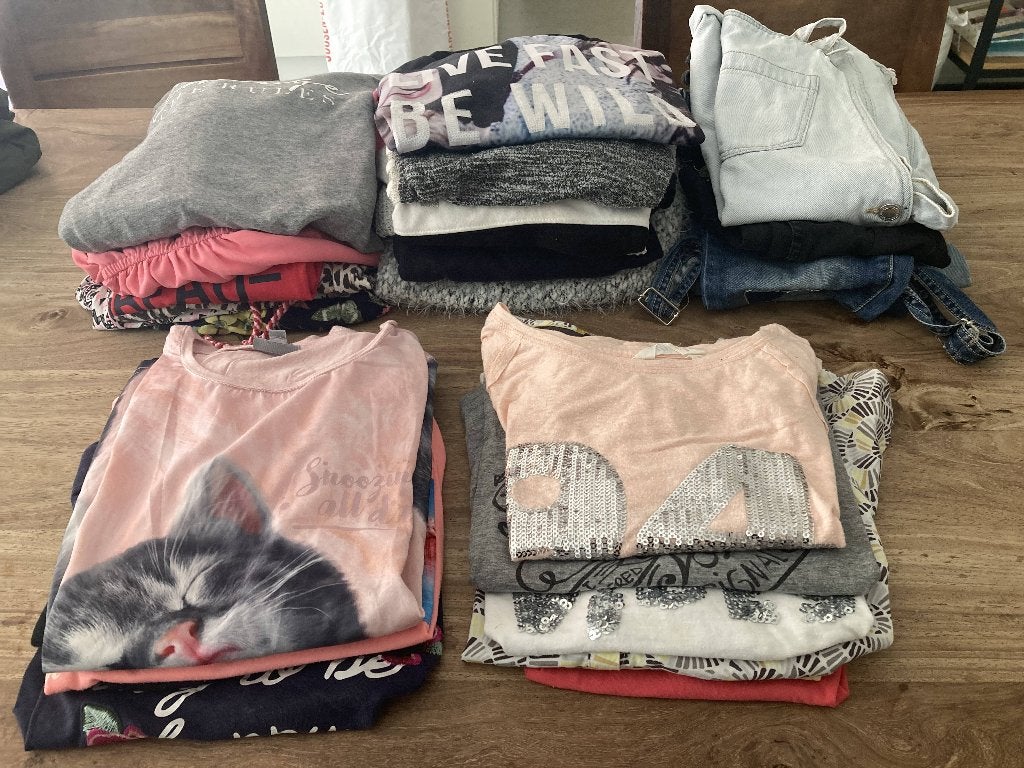 groot pakket meisjeskleding maat 158-164 alles voor 15 euro, Kinderen en Baby's, Ophalen of Verzenden, Maat 158