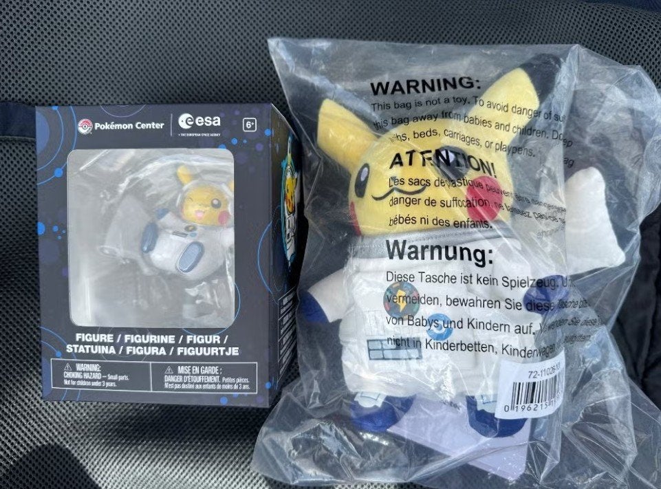 Pokemon Pikachu Astronaut set van 2, Kinderen en Baby's, Overige thema's, Nieuw, Ophalen of Verzenden, Minifiguur