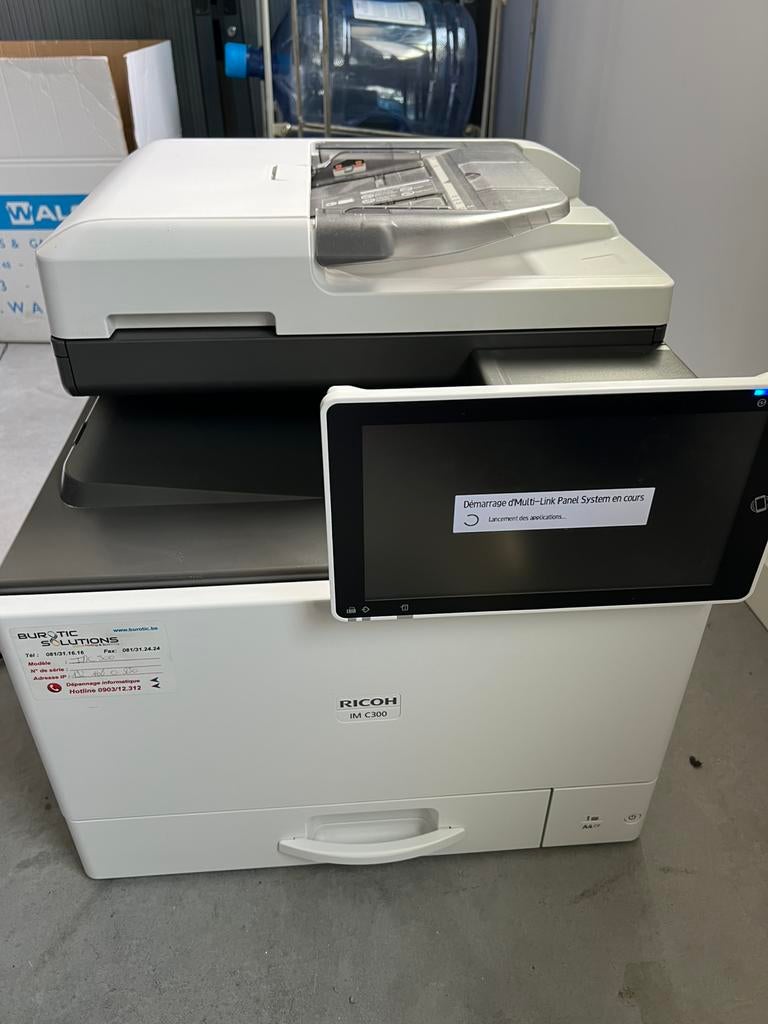Imprimante Multifonction Professionnelle RICOH IMC300+Toners, Enlèvement, Comme neuf, Ricoh