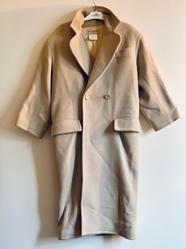 Jas van Yves Saint Laurent, Maat 42/44 (L), Ophalen of Verzenden, Gedragen, YSL