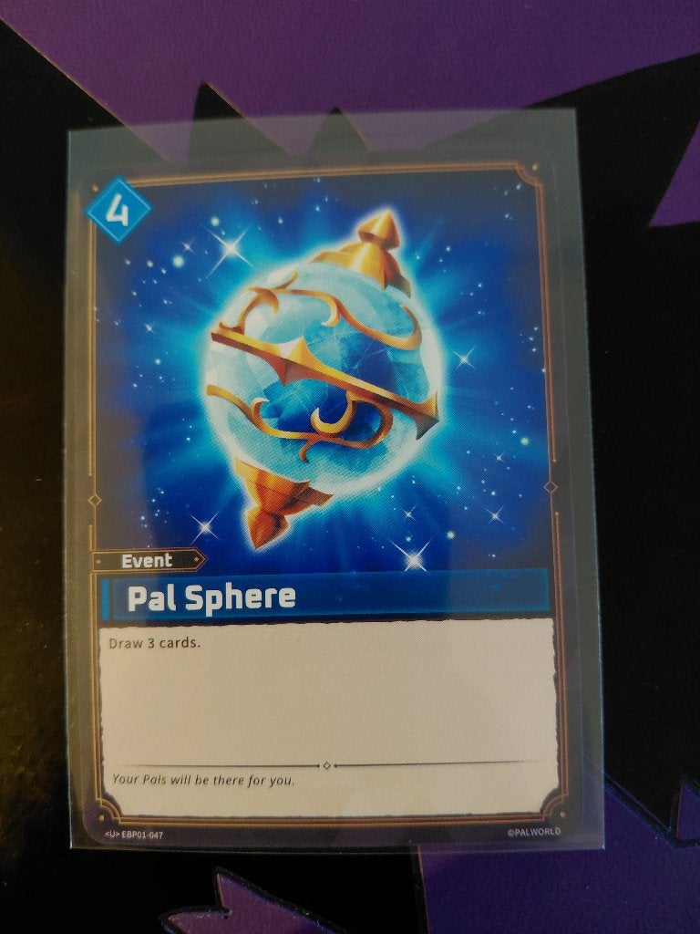Palworld: Pal Sphere - <U> EBP01-047 (PRISTINE), Enlèvement ou Envoi, Neuf, Carte(s) à jouer