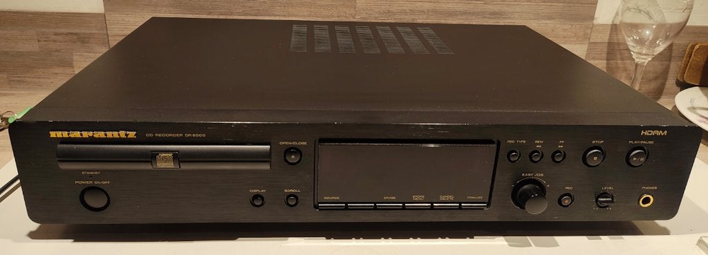 Marantz DR6000 compact disc recorder in goede staat, Audio, Tv en Foto, Ophalen of Verzenden, Gebruikt, Marantz