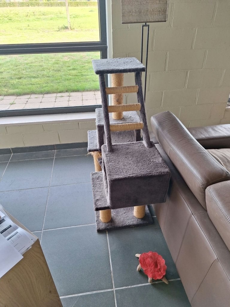 gratis krabpaal, Animaux & Accessoires, Meubles griffoirs pour chats, Enlèvement, Utilisé, Griffoir