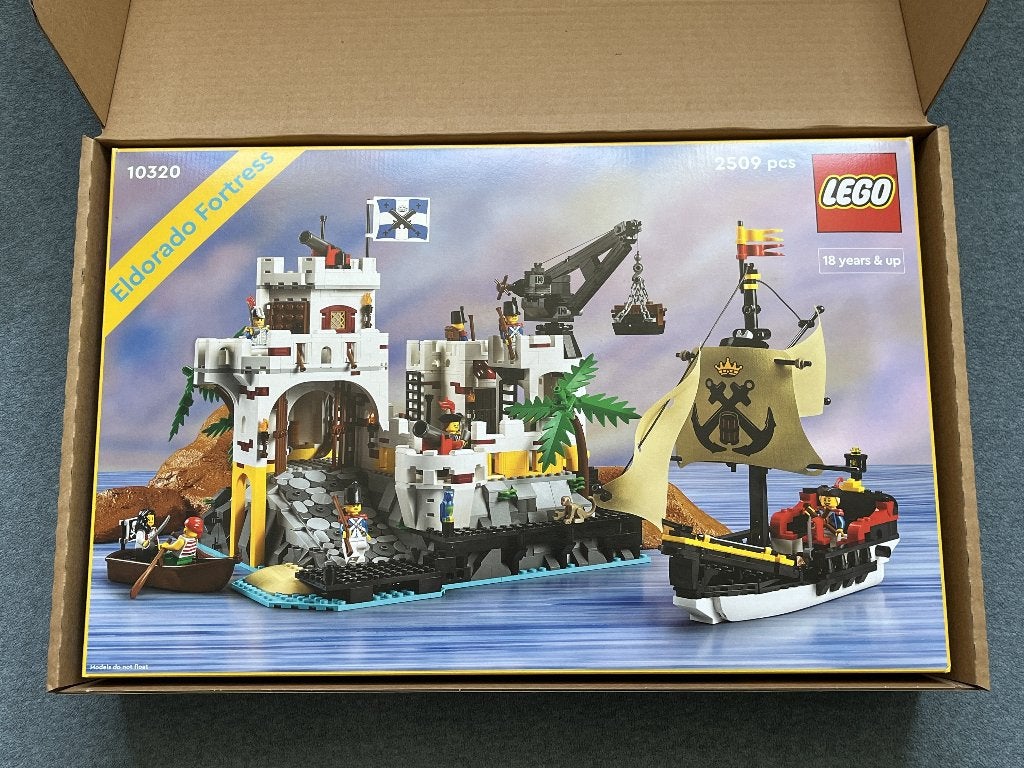 Lego 10320 Eldorado Fortress / Eldorado Fort NIEUW / SEALED, Neuf, Enlèvement ou Envoi, Lego, Ensemble complet